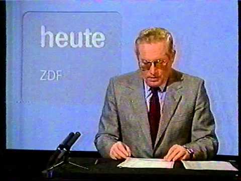 ZDF Heute zum Sendeschluß Heinz Wrobel 09.12.1983 Fragment (Video 2000)