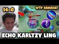ECHO KARLTZY TRIED BUFFED LING WITH A NEW BUILD...😱😮