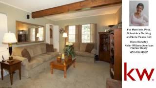 preview picture of video '1115 STURBRIDGE ROAD, FALLSTON, MD Presented by Diane Mahaffey.'