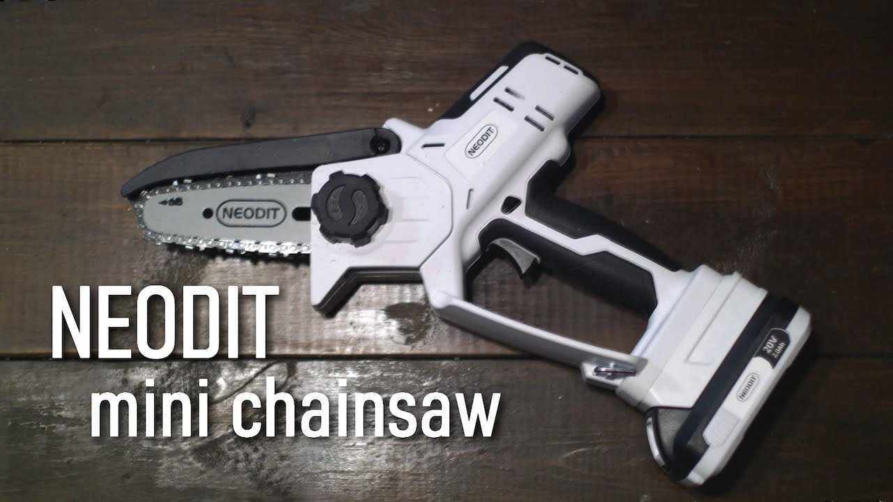 NEODIT ミニチェーンソーを使ってみたよ！