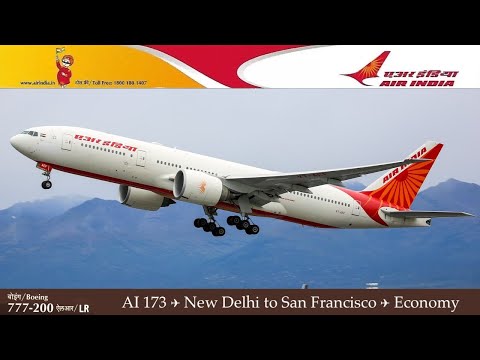 YouTube-pikkukuva: Air India Boeing 777-200LR