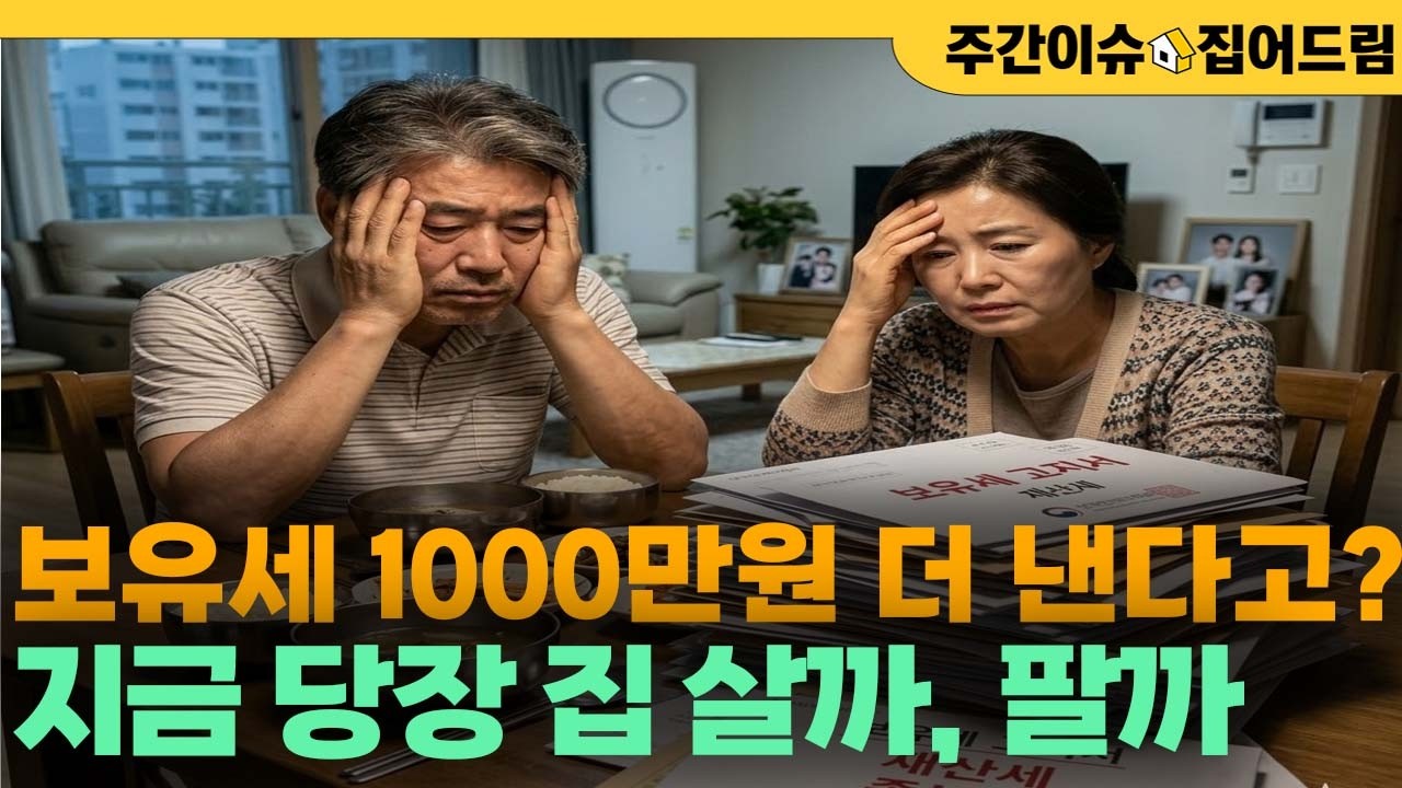 보유세 1000만원 더 낸다고? 지금 당장 집 살까, 팔까 [주간이슈, 집어드림]