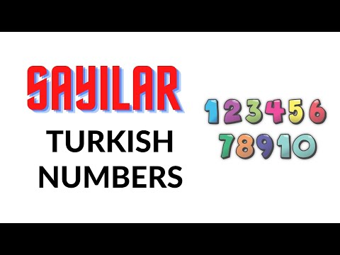Turkish Numbers - Sayılar | Learn Turkish