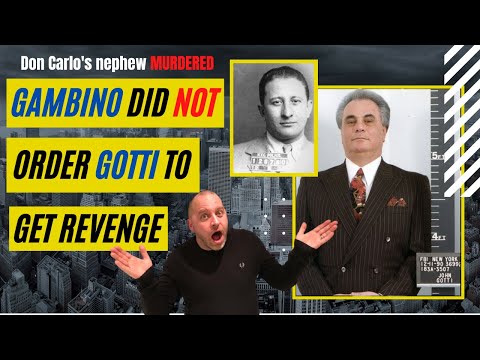 CARLO GAMBINO did NOT order JOHN GOTTI to get REVENGE for the KIDNAPPING of his NEPHEW-Mafia History