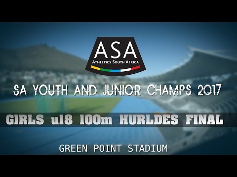 u18 Girls 100m Hurdles Final