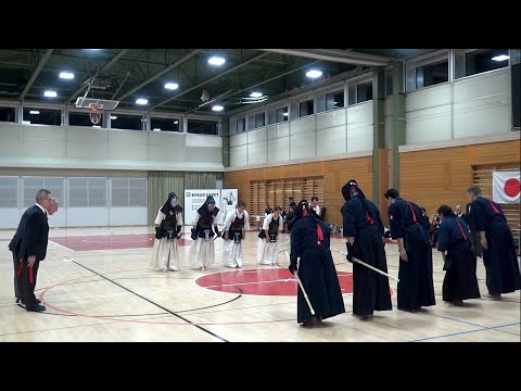 Schweizermeisterschaft Kendo 2019 - Finale Teams - Aarau vs Geneve