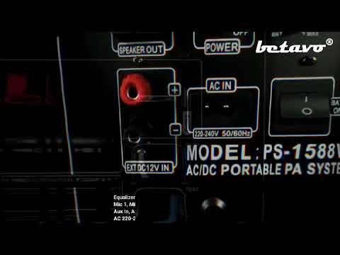 Betavo Audio PS-1588 V3