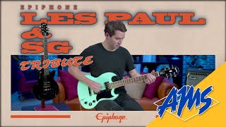 Video thumbnail for Epiphone Tribute series | The Most Affordable Les Paul and SG yet! by American Musical Supply