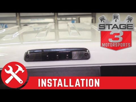 1999-2015 F-250 and F-350 Recon LED 3rd Brake Light Install