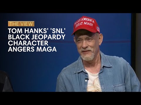 Tom Hanks' 'SNL' Black Jeopardy Character Angers MAGA