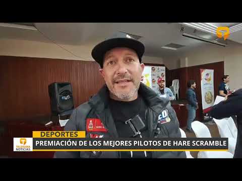 Premiación de los mejores pilotos de Hare Scramble
