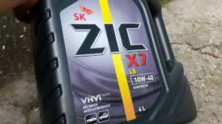 ZIC X7 LS 10W-40 6 л - відео 2