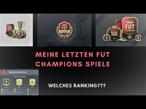 Meine letzten 3 Fut Champions Spiele !!! Welcher Rang ???