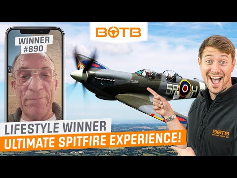 BOTB Winner bags SPITFIRE Experience worth over £5,000!