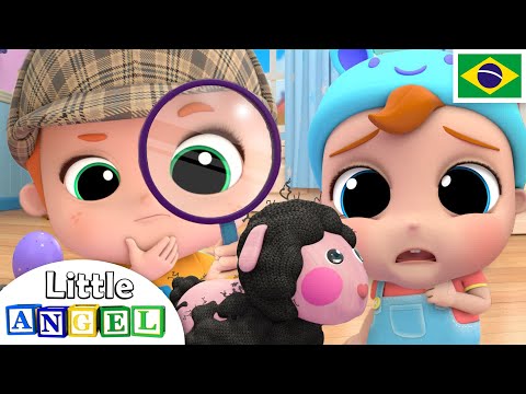 Mé, Mé, Ovelha Negra, que Bagunça! 🐑 | Canal do Joãozinho - Little Angel Português