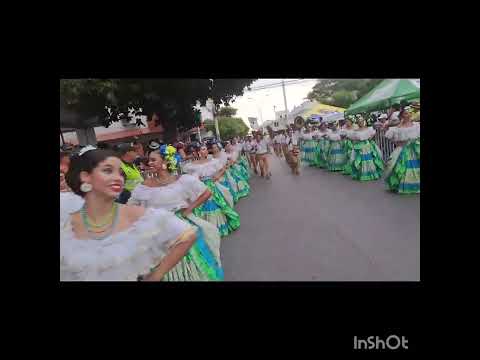DESFILE FOLCLÓRICO, FIESTAS DEL MAR 2023.  Córdoba, entre fandango y puya sinuana.