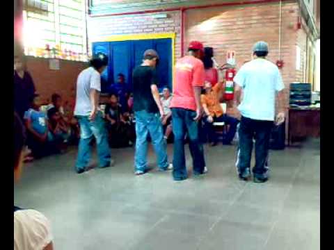 Guilherme arrasando no break - Escola Aldo Locatelli