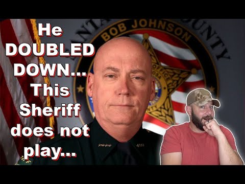 Florida Sheriff sets Gun Controllers off AGAIN... Doubles down with "then they can't re-offend"... Thumbnail
