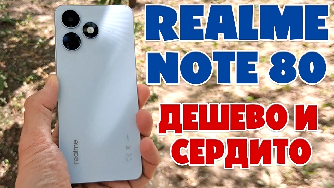 REALME NOTE 80 ЧЕСТНЫЙ ОБЗОР | ДЕШЕВО И СЕРДИТО