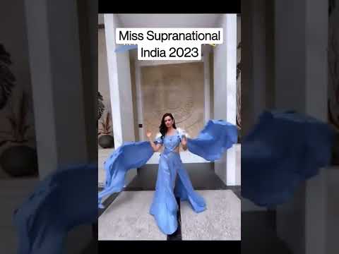 Miss Supranational India 2023- Pragnya Ayyagari 😍 #misssupranational #pragnyaayyagari #shorts