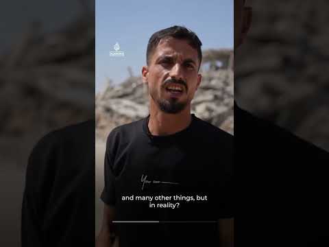 Palestinians in Gaza react to latest ceasefire deal | #AJ shorts