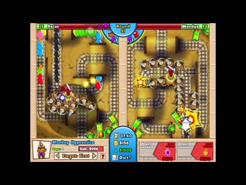 BTD Battles Ep.42 "Challenge #1 Wizard is op"