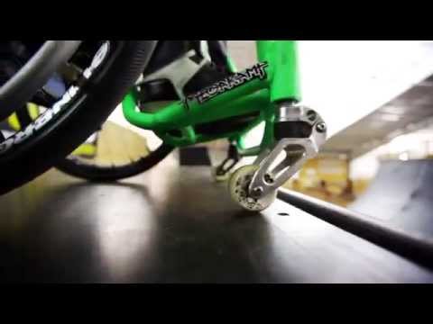 Wheelchair Freestyle   Wheelz   Gnarly!