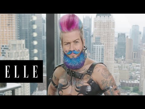 Spikey van Dykey's Amazing Drag King Transformation | About Face | ELLE