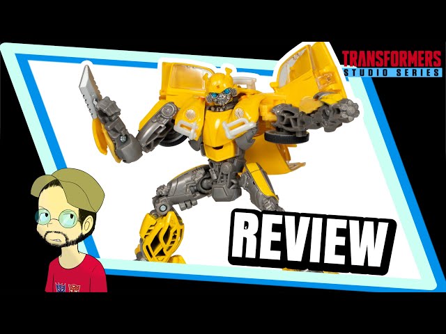 Vídeo relacionado con Transformers Studio Series, Deluxe Class, Transformers: Bumblebee 117, Figura de acción de Bumblebee
