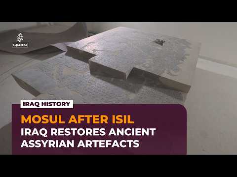 Iraq restores ancient Assyrian artefacts damaged by ISIL in Mosul