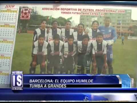 BARCELONA: EL EQUIPO HUMILDE QUE TUMBÓ A GRANDES 13-10-2012