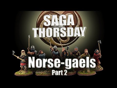SAGA THORSDAY 52 - Norse-Gael Battle Board and Tactics! Part 2