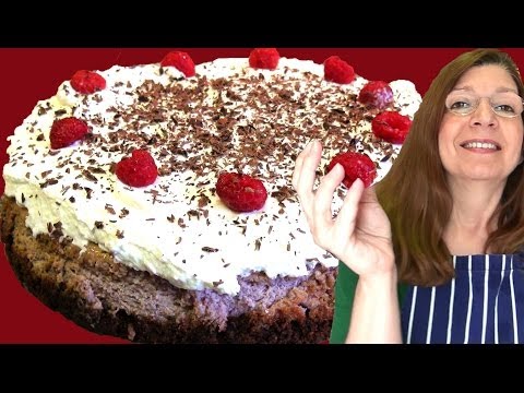 AMAZING RASPBERRY CHEESECAKE! Its Sooo Yummie! Recipe! Sprig Barton