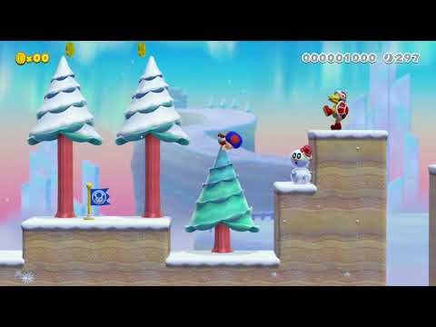 Attack of the Snow-Goons! by Alexcliff3 🍄 Super Mario Maker 2 ✹Switch✹ #aop