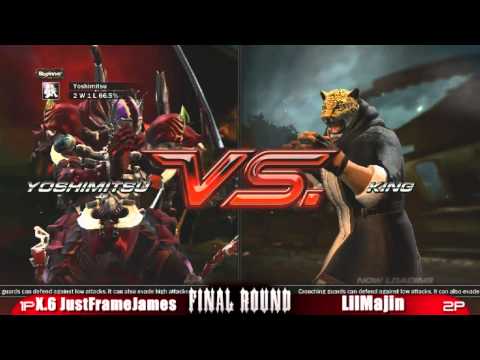 X.6 JustFrameJames vs LilMajin FRXIV Tekken 6 Top 16