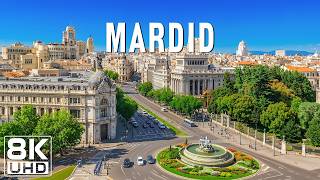 Madrid 8K UHD – Spain’s Vibrant Capital | Royal Palace & Sunset Views 🇪🇸✨