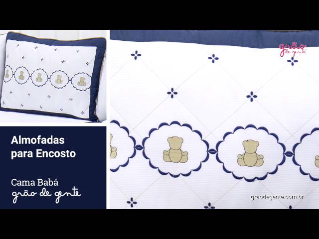 Quarto Econômico para Bebê Elegance Teddy Marinho | Ref: 60310