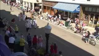 preview picture of video 'Mackinac Island Lilac Festival Grand Parade - June 16, 2013'