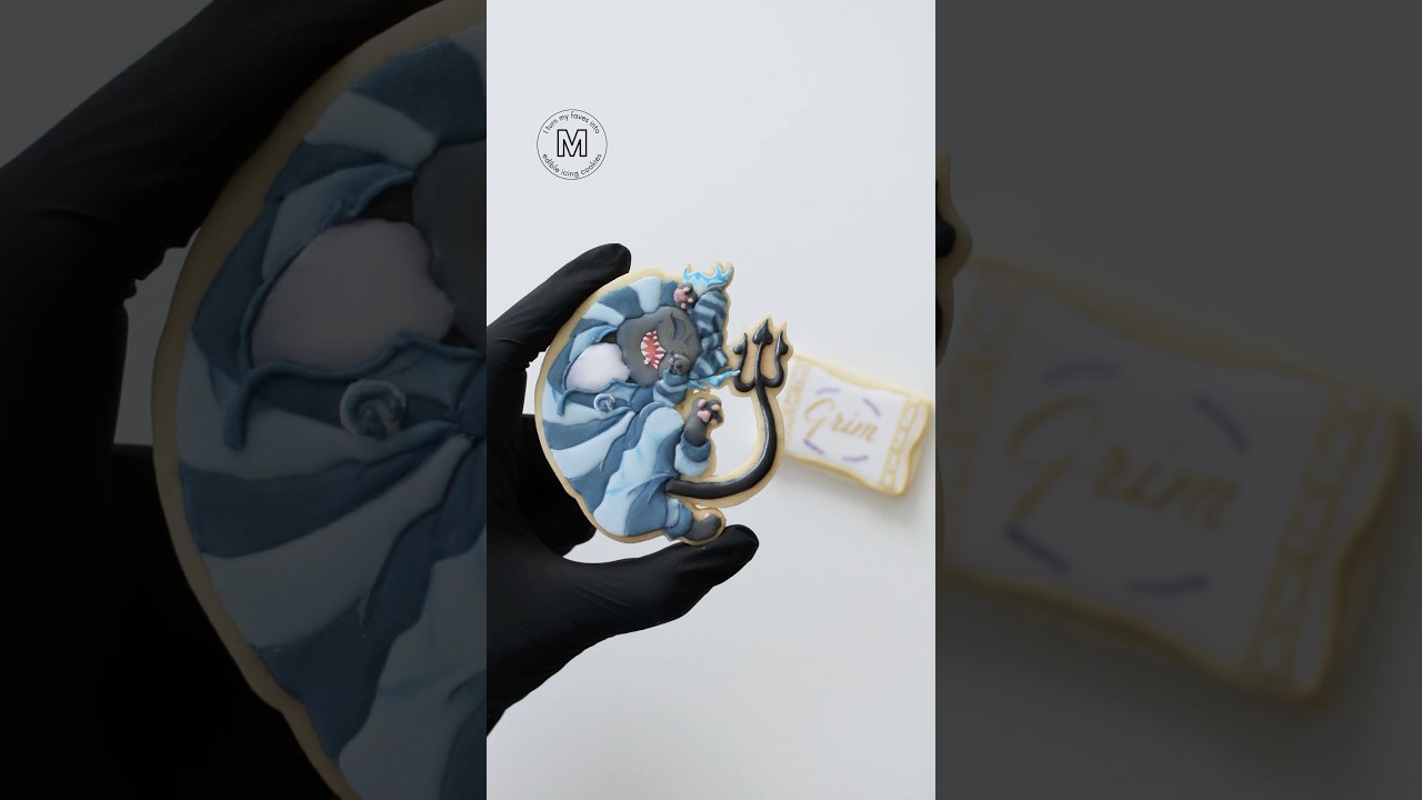 【ツイステ】グリムを食べられるアイシングクッキーにしてみた！6周年おめでとうございます！ Disney:Twisted-Wonderland