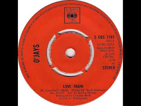 UK New Entry 1973 (46) O'Jays - Love Train