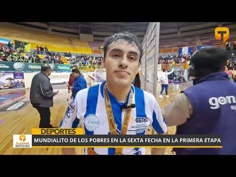 Mundialito de los pobres en la sexta fecha en la primera etapa