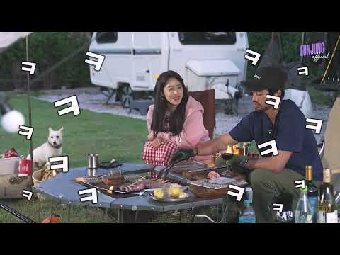[RUS SUB] Ham Eun-jung, camping... Do you like it?| Eunjung Official
