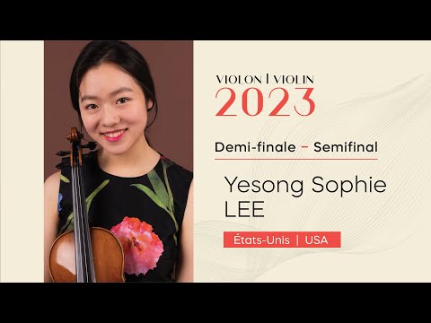 CMIM Violon 2023 - Demi finale ¡ Semifinal - Yesong Sophie Lee