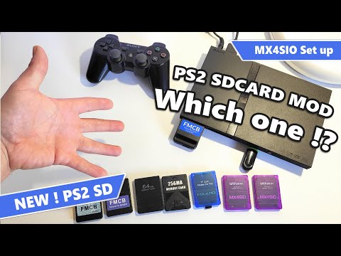 Best Playstation 2 SD card Mod PS2 mx4sio review set up