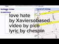 Love Hate Xaiversobased 가사해석 한영자막