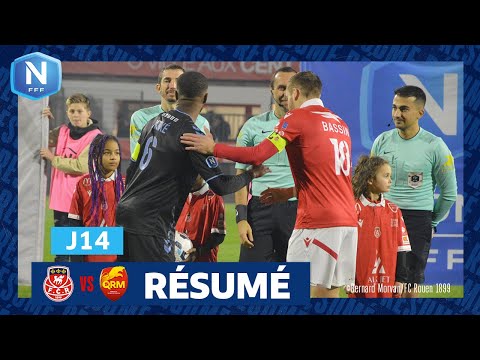 J14 I FC Rouen 1899 - Quevilly Rouen Métropole (2-0), le résumé I National FFF 2024-2025