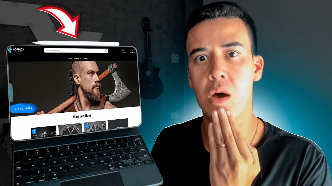 ANALISANDO LOJAS DE INICIANTES QUE JÁ ESTÃO VENDENDO