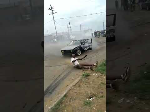 when spinning goes wrong |   Drifting#southafrica #drivingfails #shorts #bmw