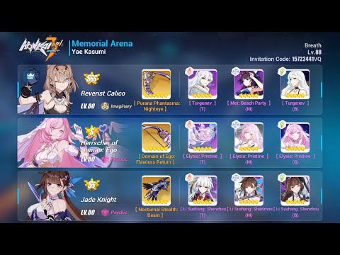 [HI3 SEA] - EX MA - SS Kasumi - 31786 - RC HOH(S0) JK(SS1) - Kiana 2
