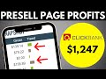 How To Promote Clickbank Products With Bing Ads: Video 3 - Presell Page profits